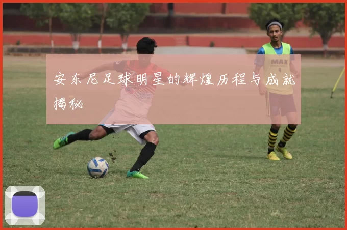 安东尼足球明星的辉煌历程与成就揭秘